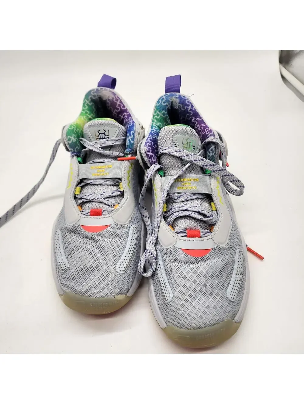Adidas D.O.N. Issue #3 Autism Awareness Basketball Shoes 8 - Picture 8 of 9